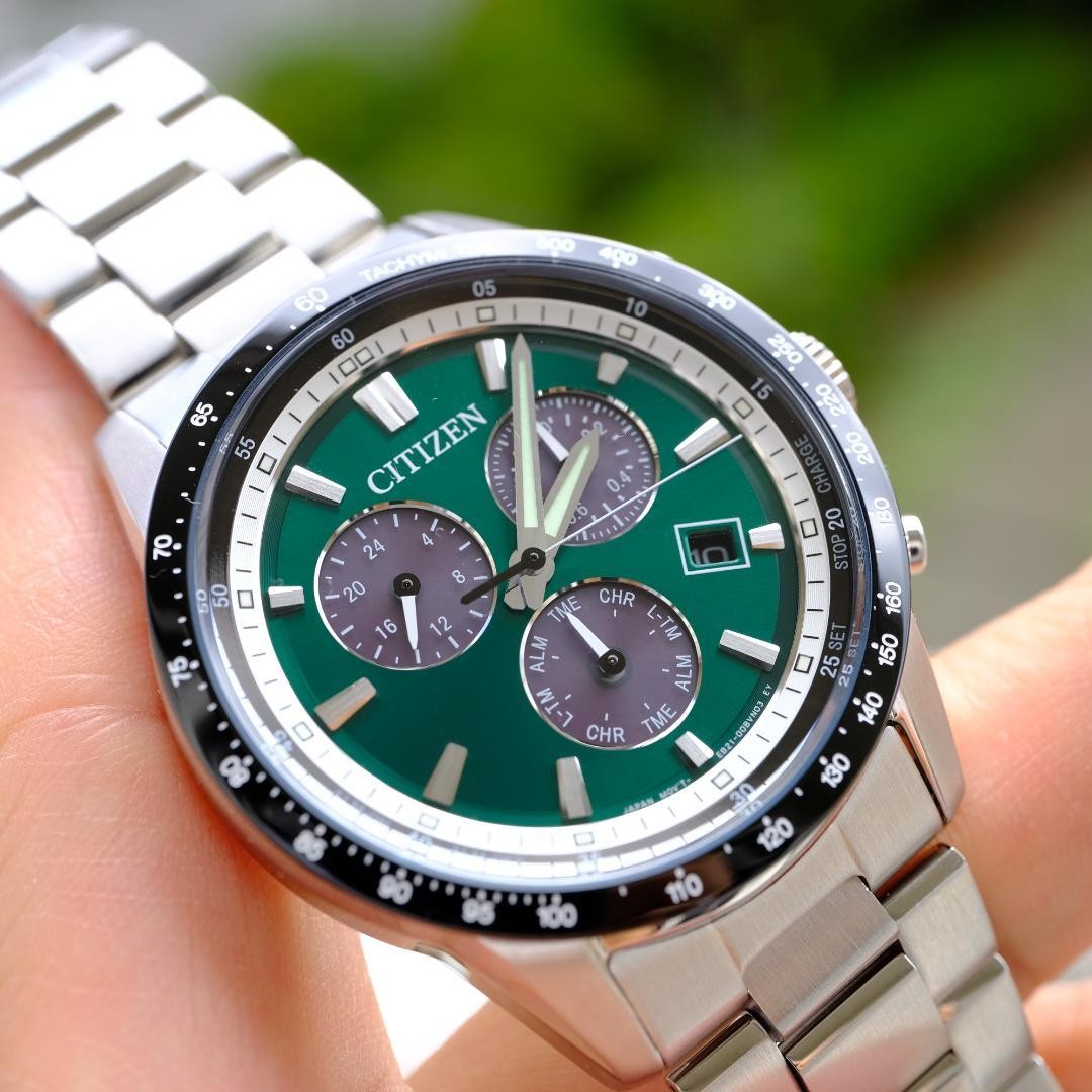 Citizen BL5614-59W Chronograph Watch Wrist 19.5cm