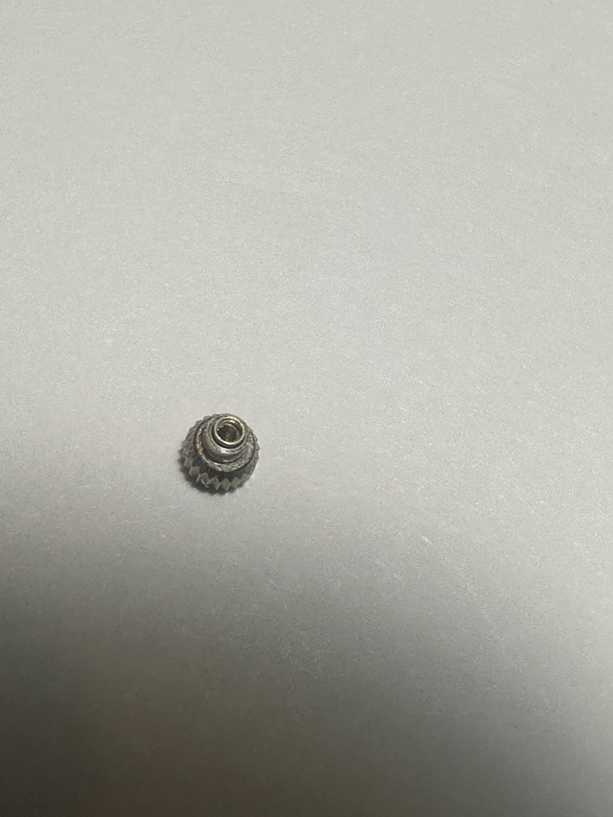 GENUINE NEW OLD STOCK OMEGA SMALL CROWN STIANLESS STEEL 3.2mm X 2.8mm