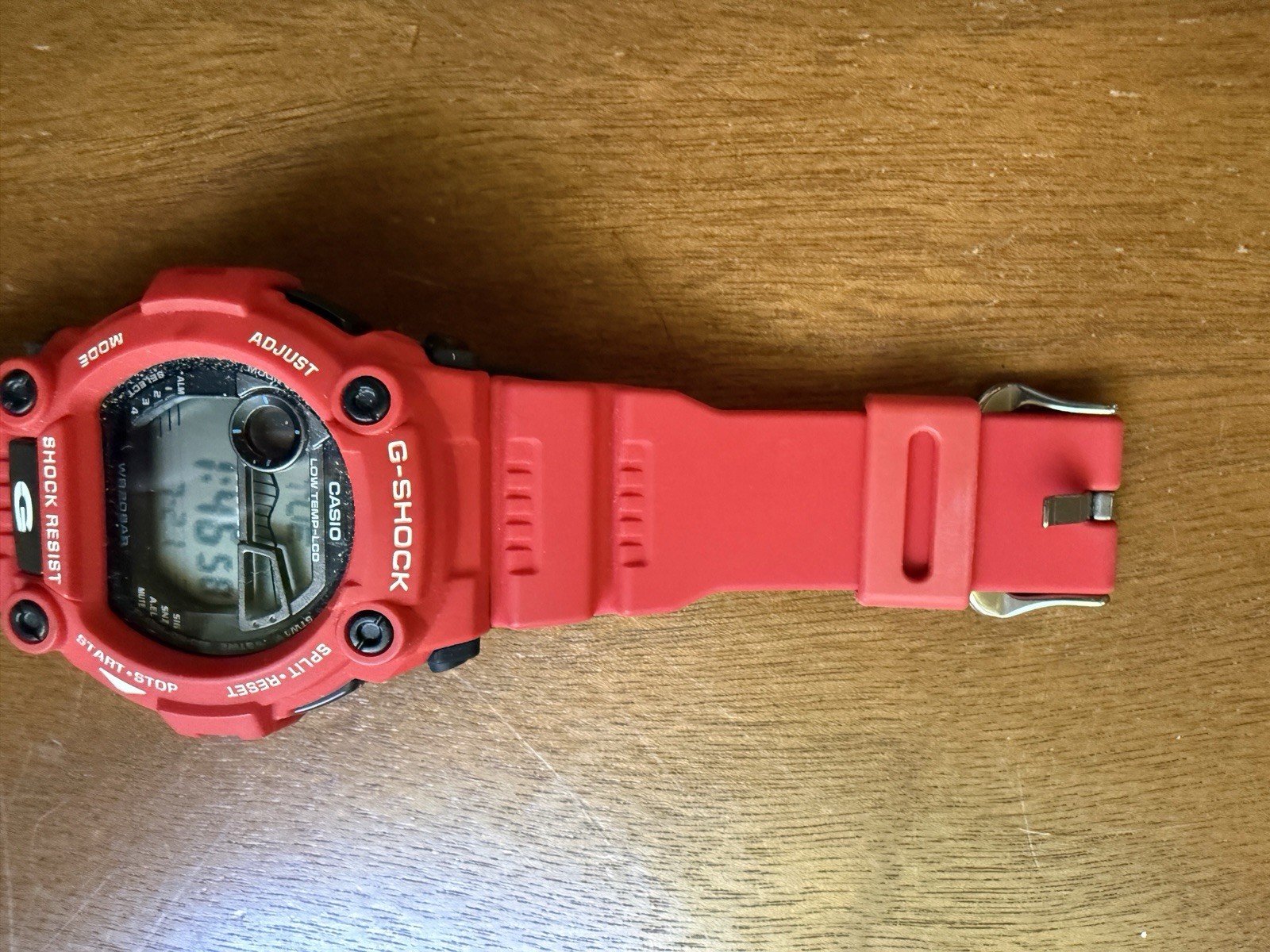 Casio G-Shock Red 3194 G-7900A-4 Tide/Moon Digital Watch