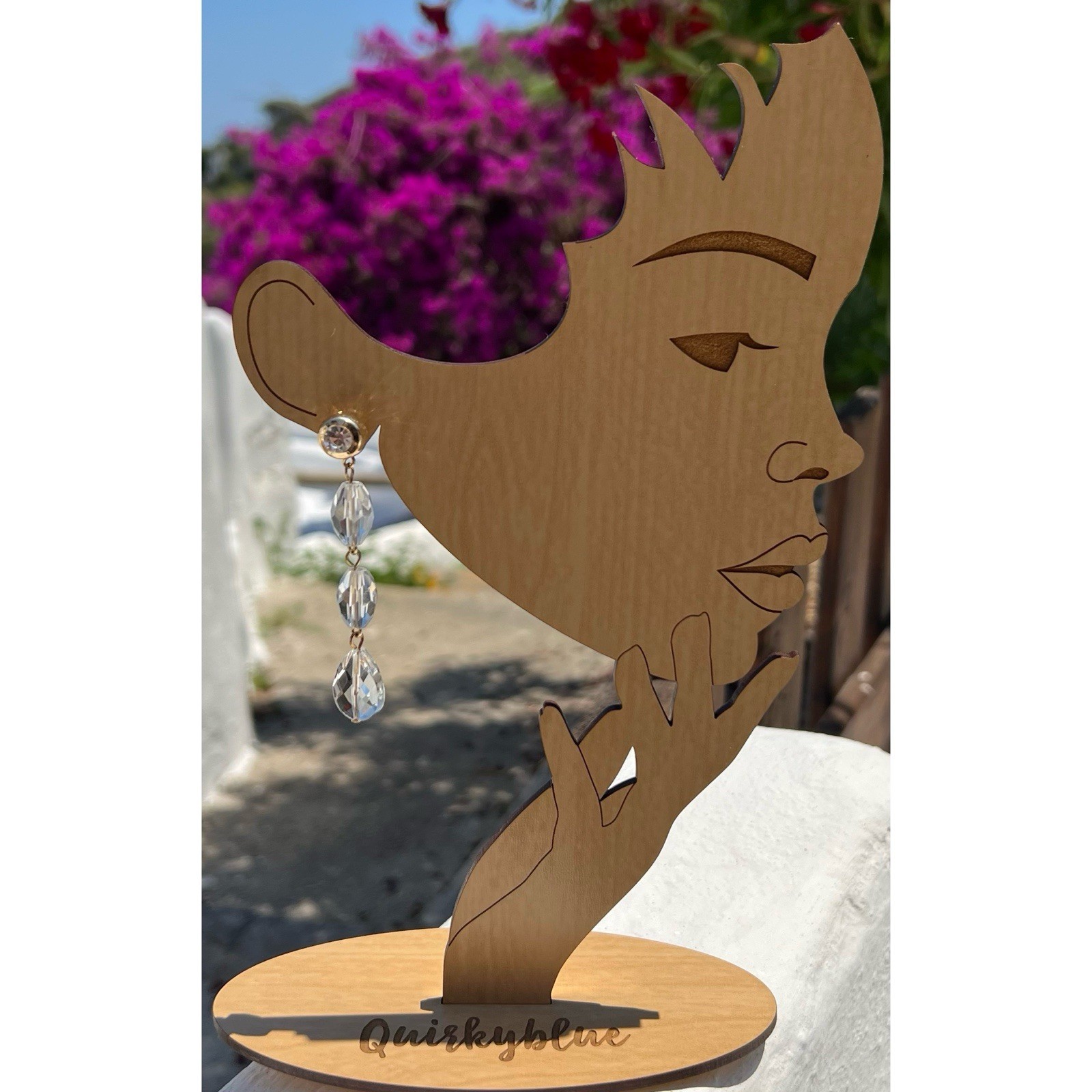 Anthropologie Mult Crystal Drop Earrings Dangly