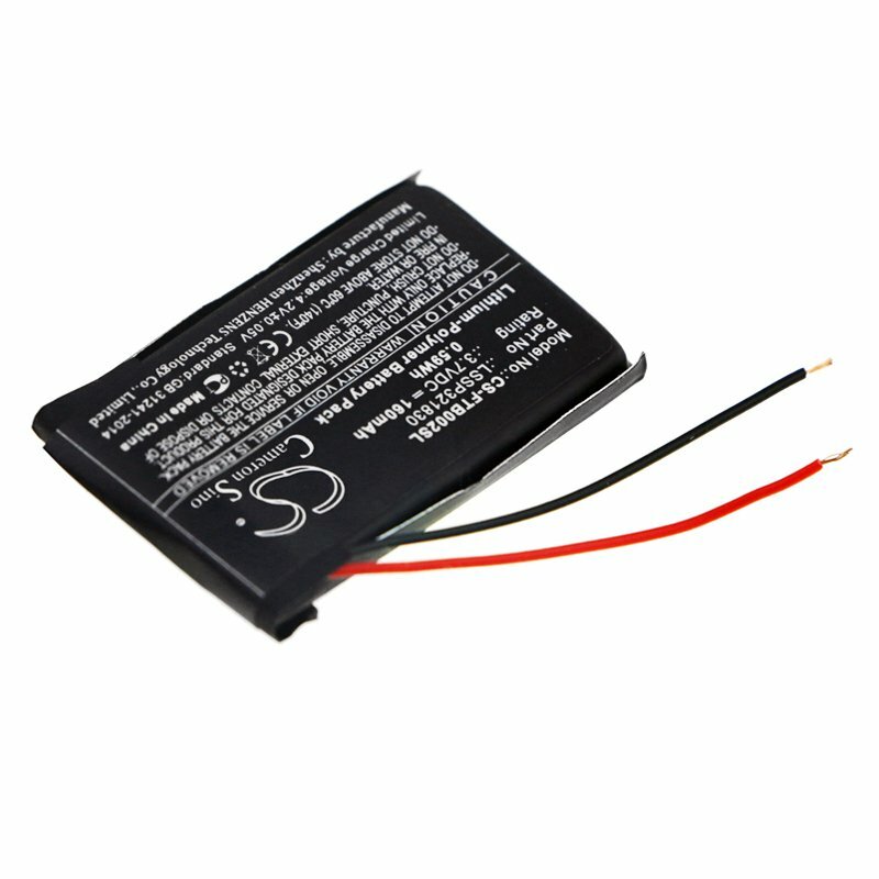 3.7V Battery for Fitbit Blaze,FB502;P/N:LSSP321830 (160mAh) Li-Polymer 0.59Wh