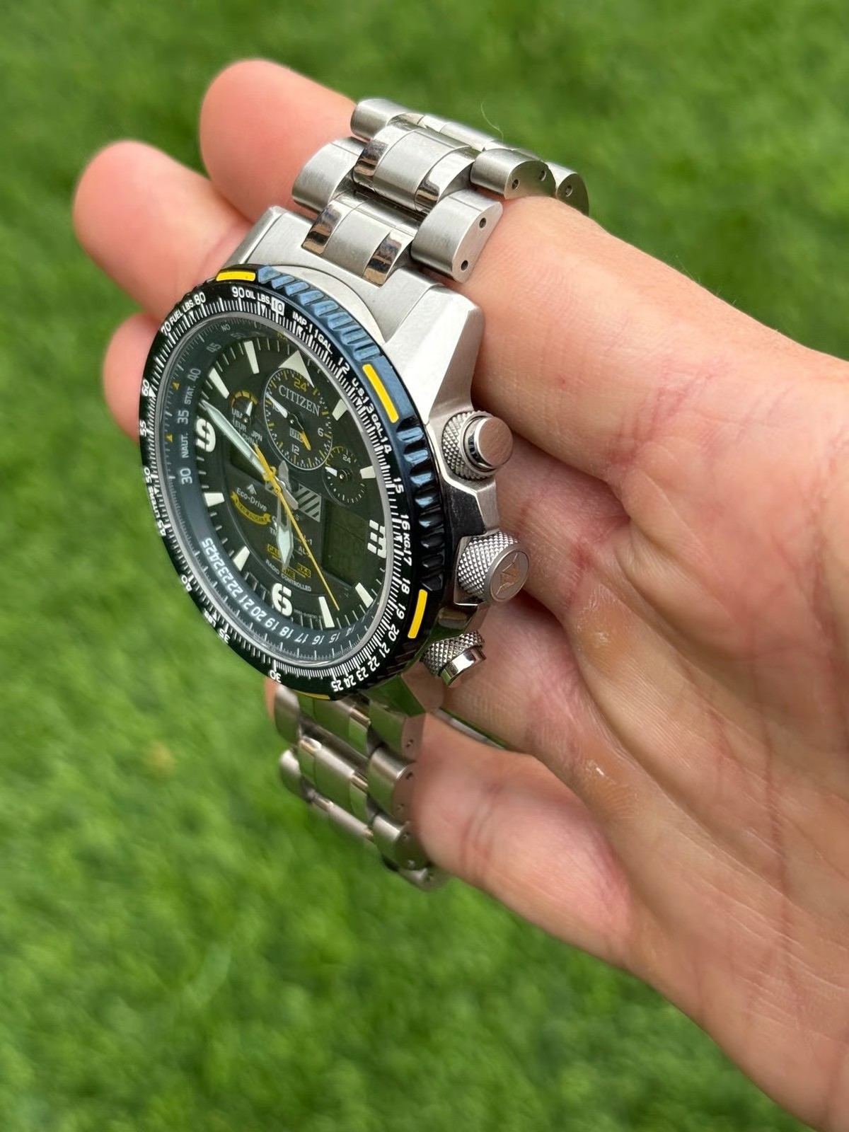 Citizen Promaster Blue Angels JY8078-52L Skyhawk AT Eco-Drive 45.4mm Men’s Watch
