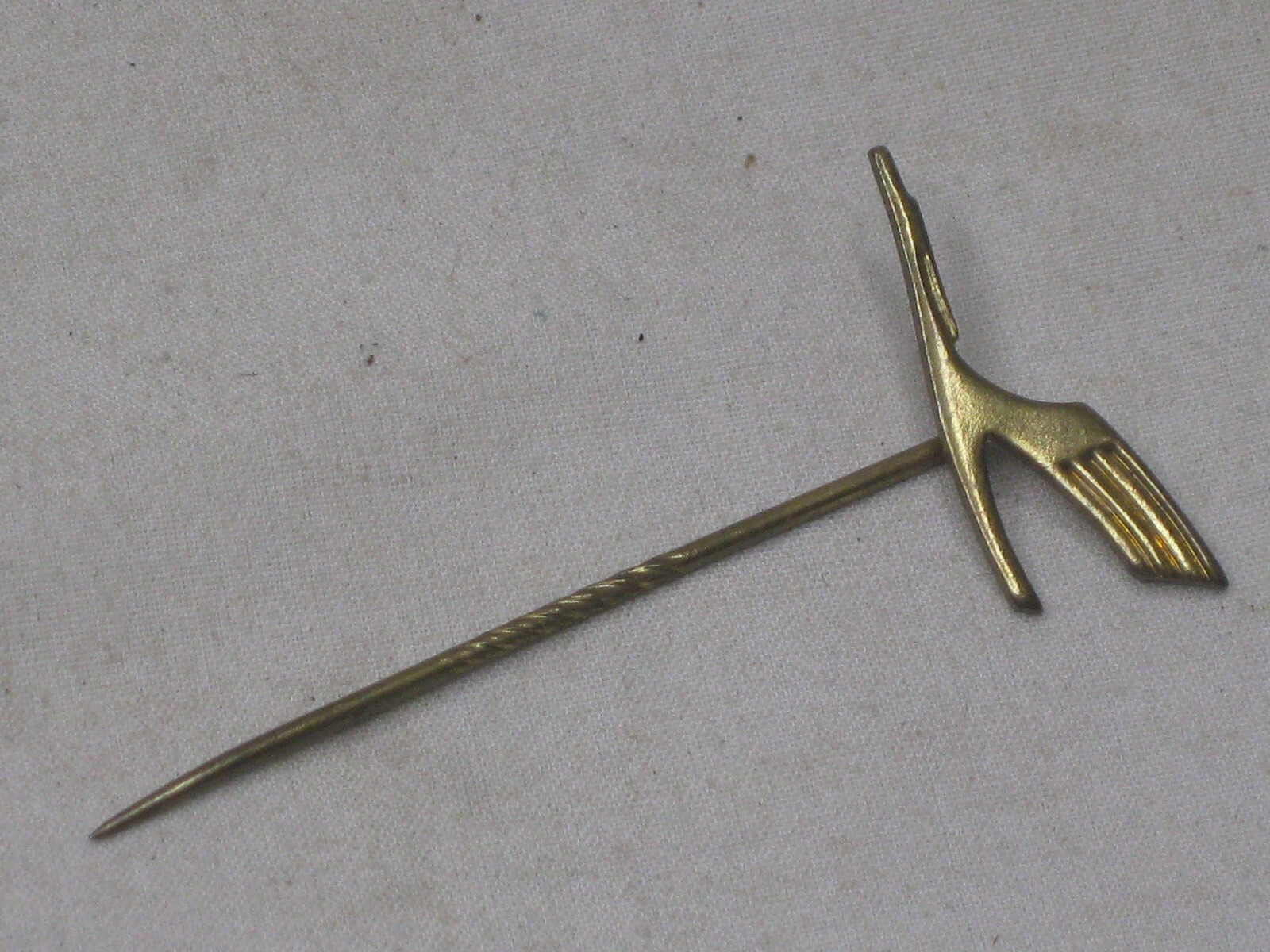 vintage Lufthansa Airlines Stick Pin Made in FED REP GERMANY airplane airline