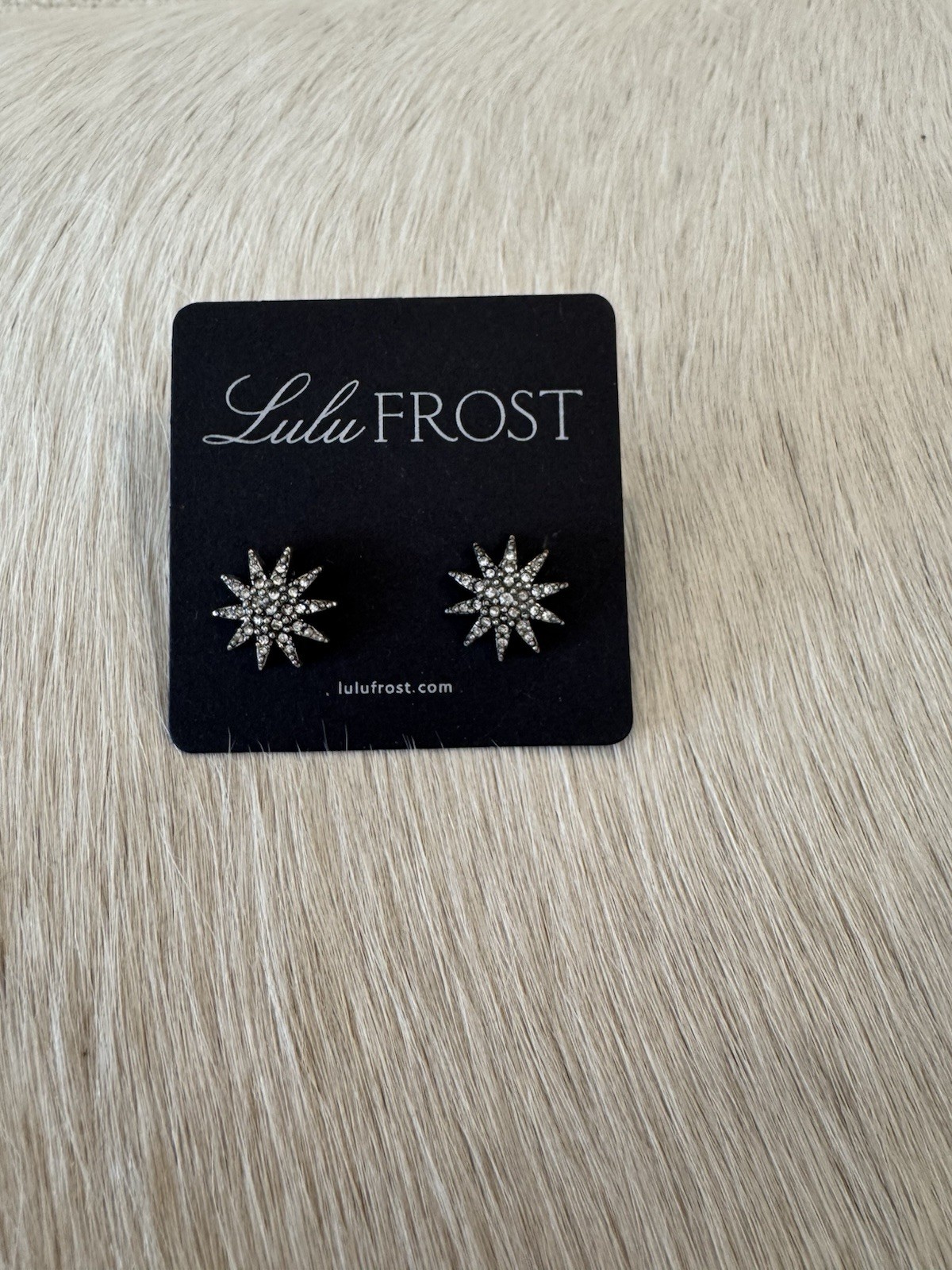 Lulu Frost Crystal Star Studs