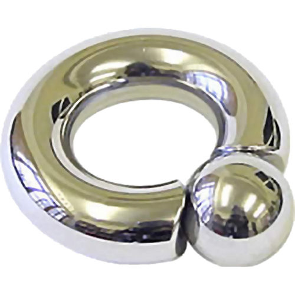 Monster Screwball Rings, Surgical Steel Prince Albert Stretched Piercing Jewelry