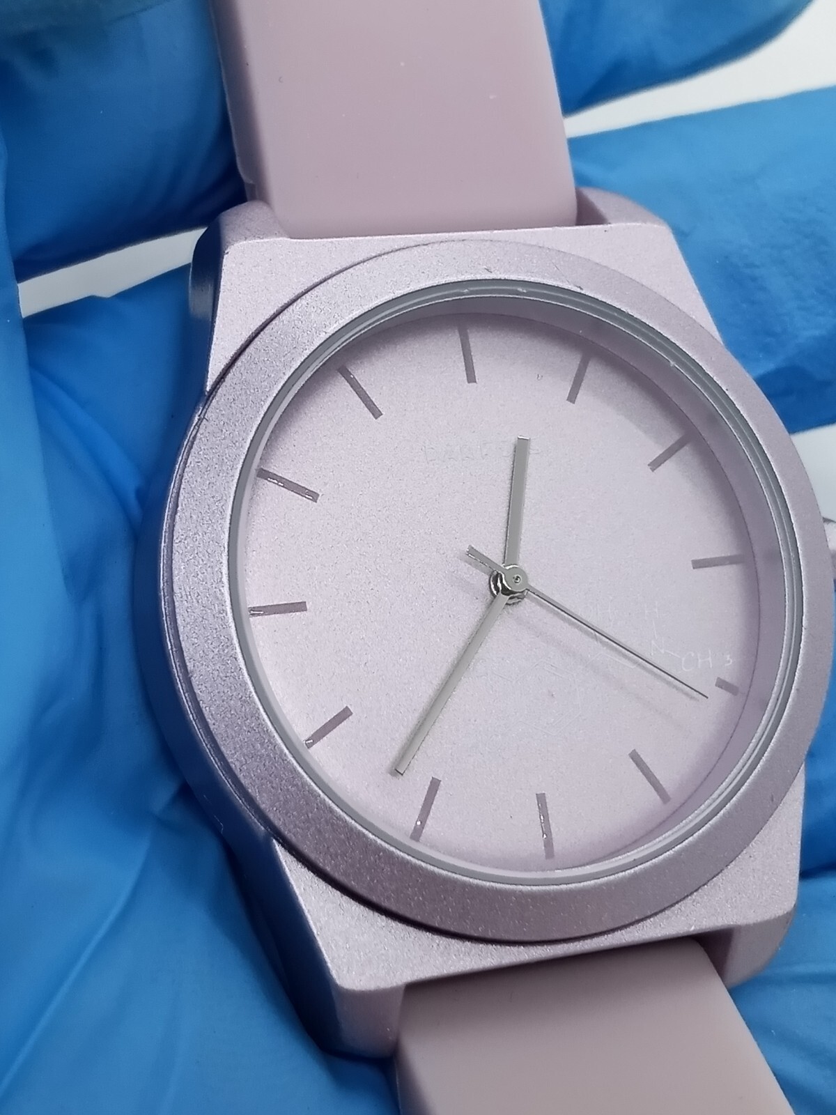 Parfois Timepiece, “Adrenaline”, Purple Tone, Rubber Band, New Battery, Runs