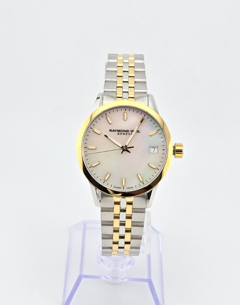 Raymond Weil Freelancer 5634-STP-97021 Two Tone Bracelet Women’s Watch ⌚