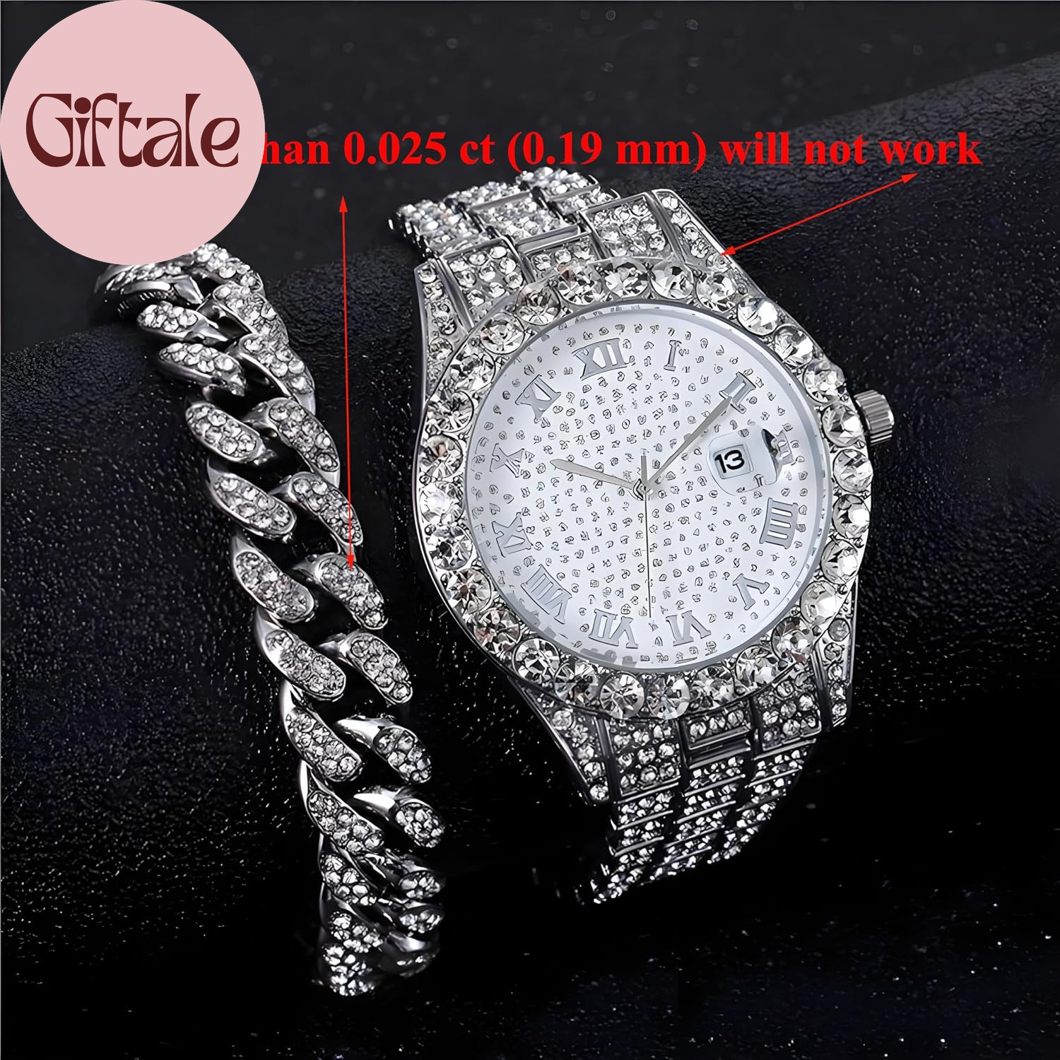 Diamond Tester Pen, Professional Jewelry Diamond Tester with 60X Jewelry Loupe M
