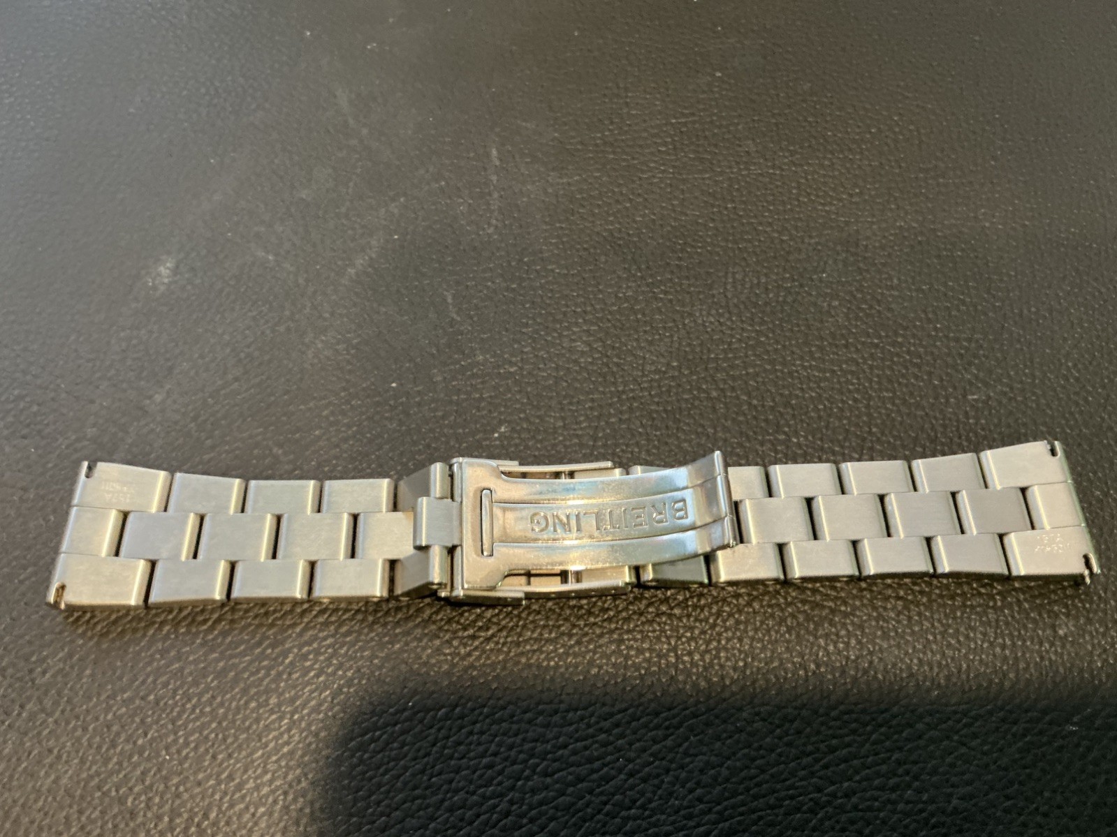 100% AUTHENTIC BREITLING COLT BRUSHED STEEL BRACELET 22-20mm 157A