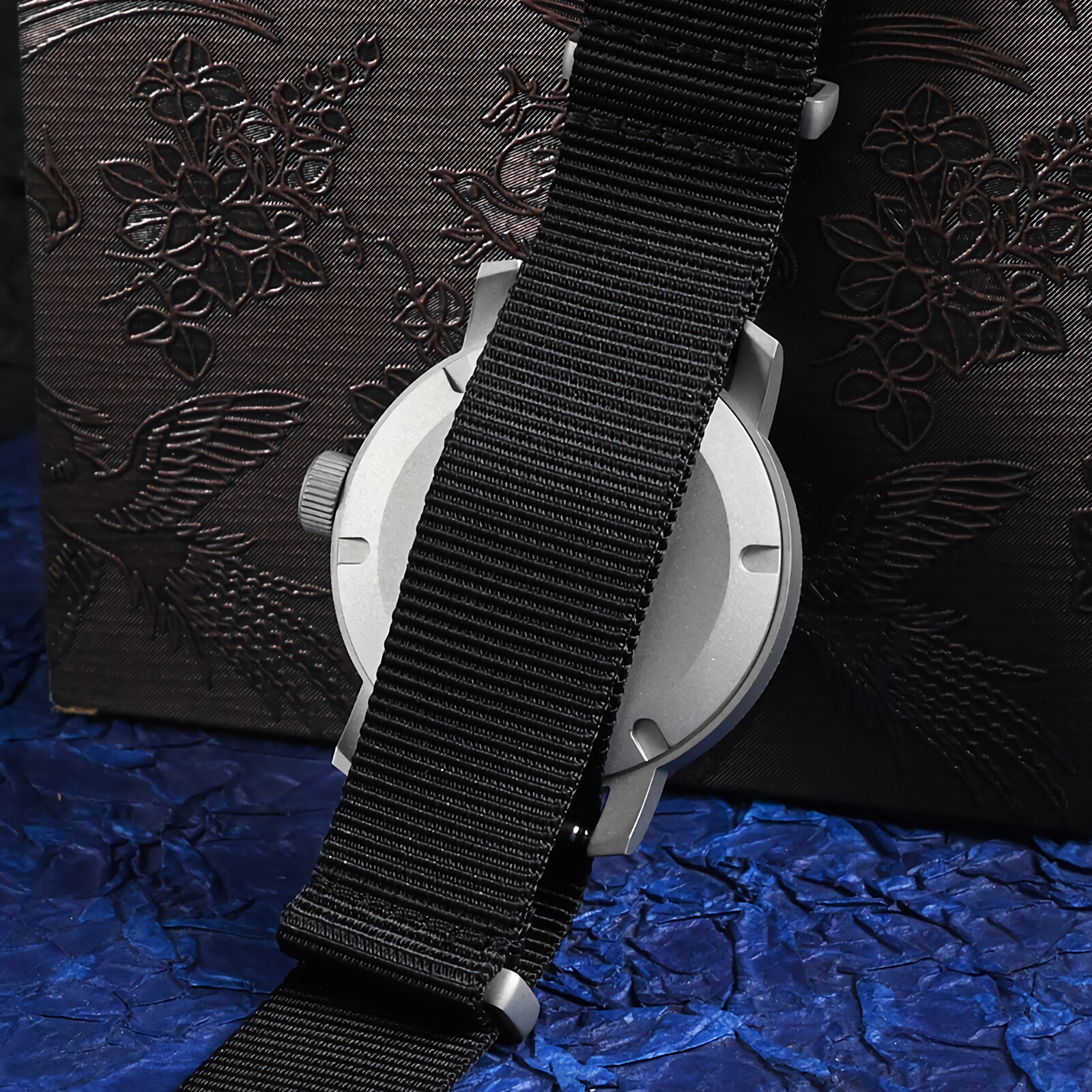 SAN MARTIN SN0143-G Automatic Stainless Steel 40mm 10ATM Retro Pilot Men’s Watch