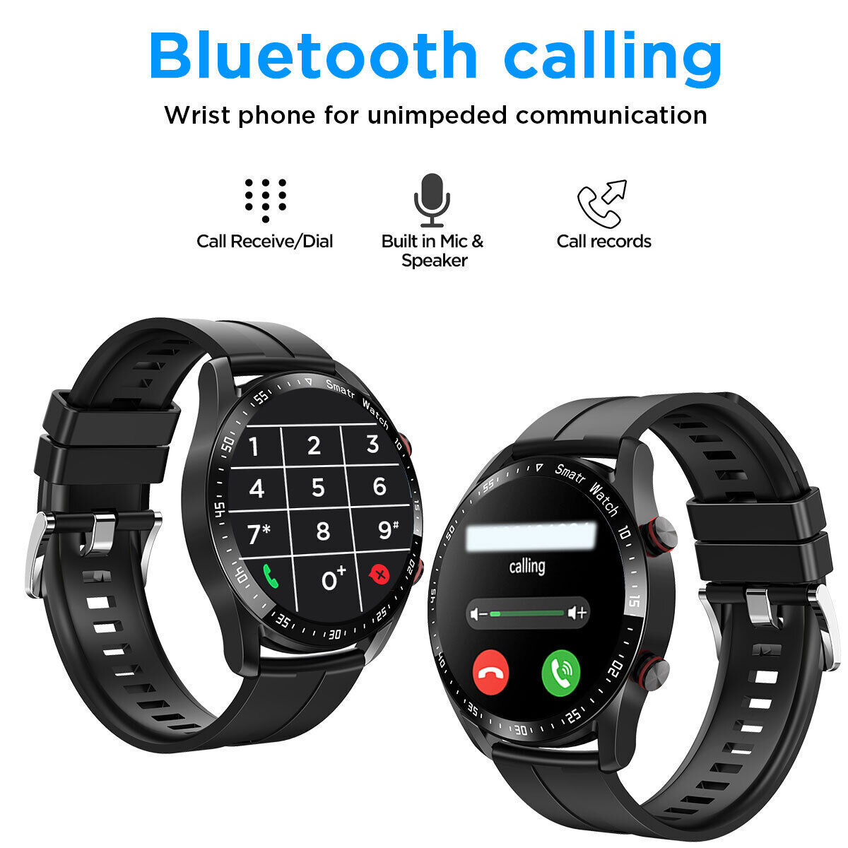 Smart Watch For Men Women Waterproof Smartwatch Bluetooth For iPhone Samsung