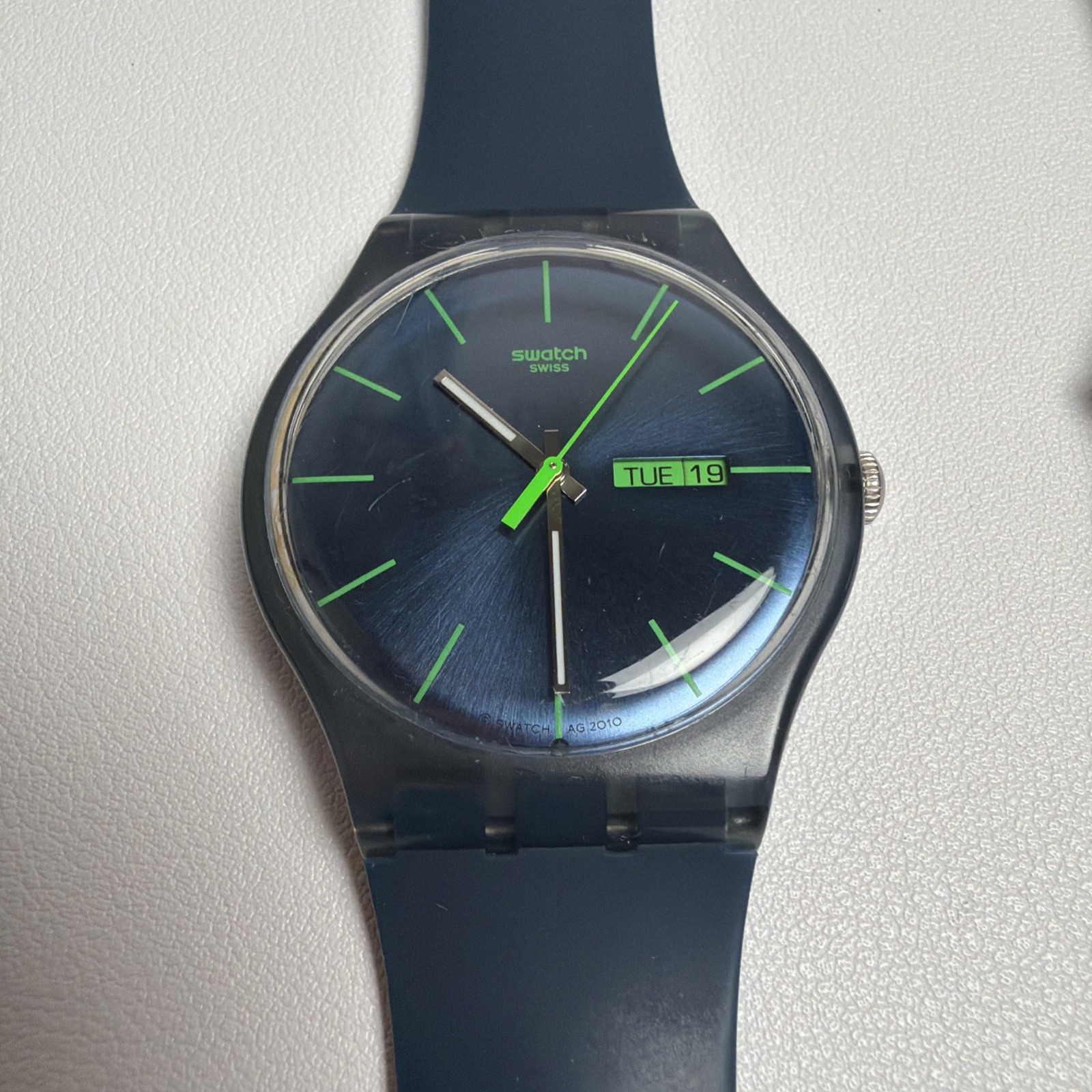 Casio Watch Calculator CA-53W-1KC, Swatch SUON700 and Casio A178W (Set of 3)