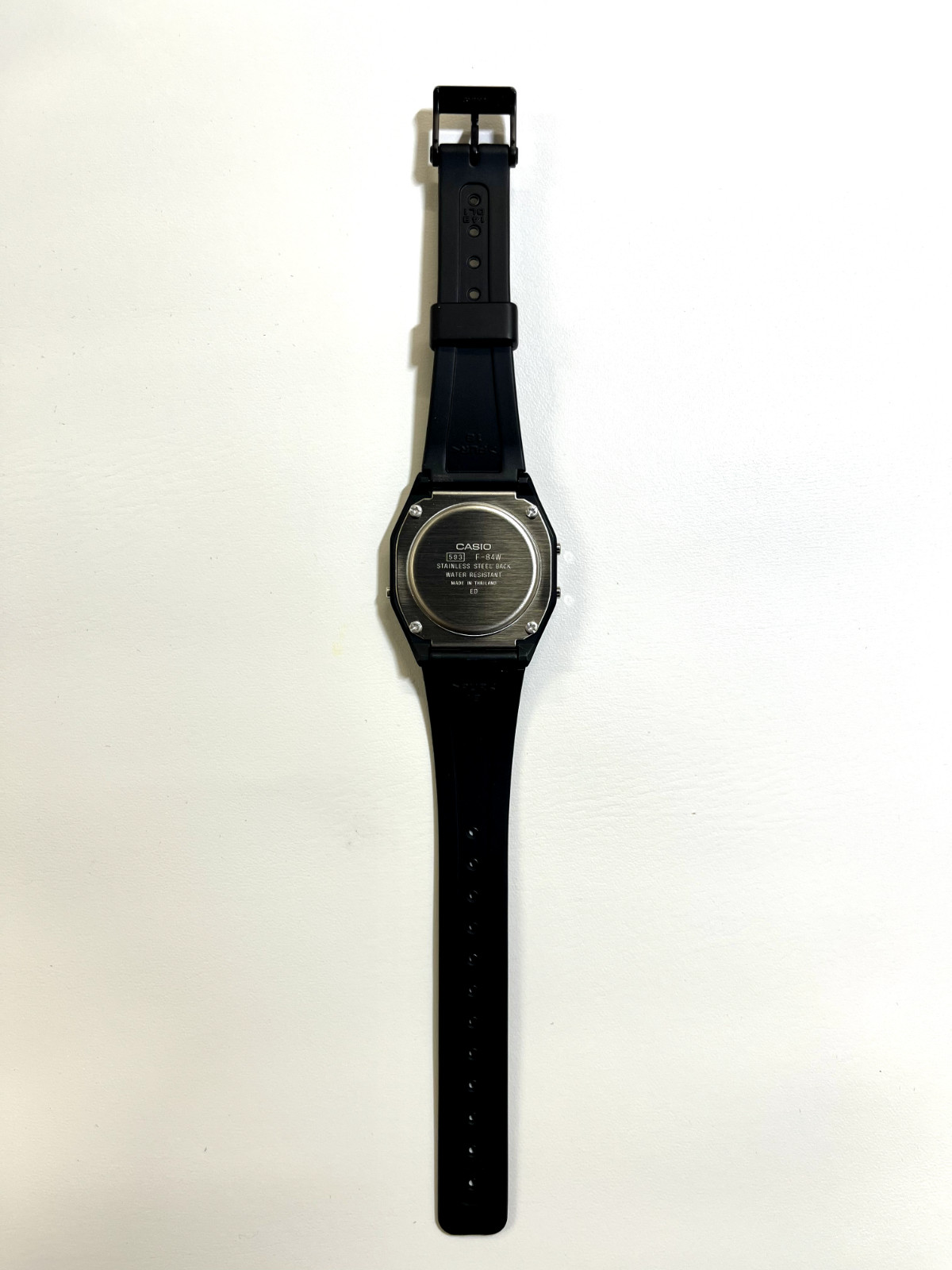 New CASIO Watch Standard F-84W-1QJH Black Simple designed Watch Free ship FeDHL