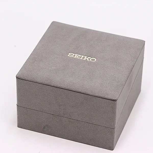 Excellent condition Seiko empty box, gray color, for men’s/women’s watc