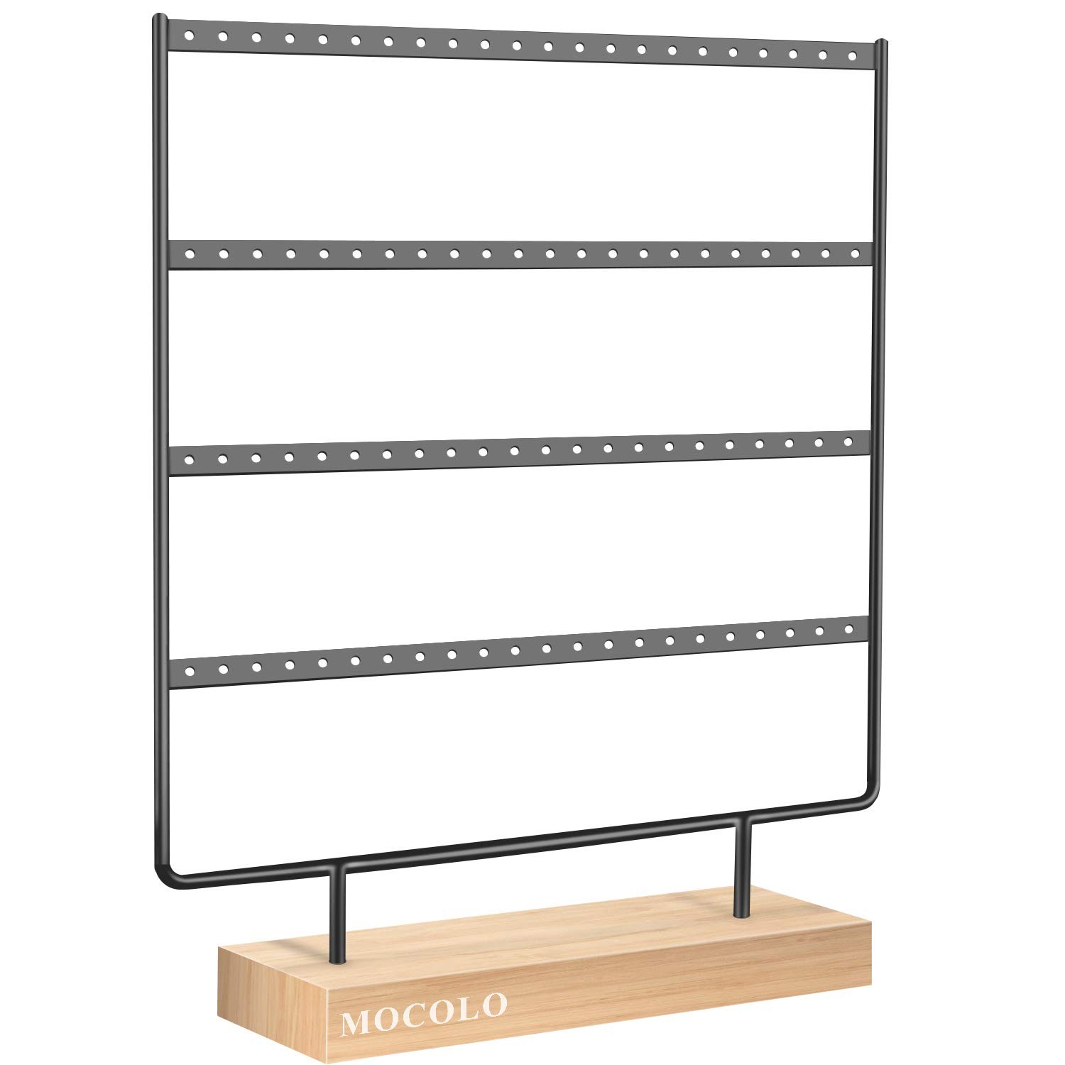 Mocolo Earring Holder Stand, Earring Organizer Display Holder Stand for Hangi…