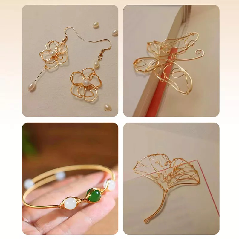 Soft Copper Round wire Brass round wire (Bare) 0.2mm to 5.0mm jewellery/craft