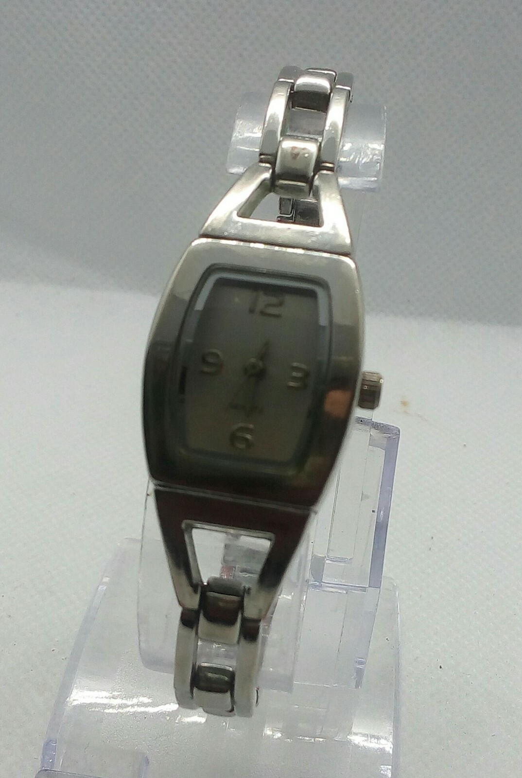 Bracelet Watch Chain link Silver tone Bangles Women’s girls female