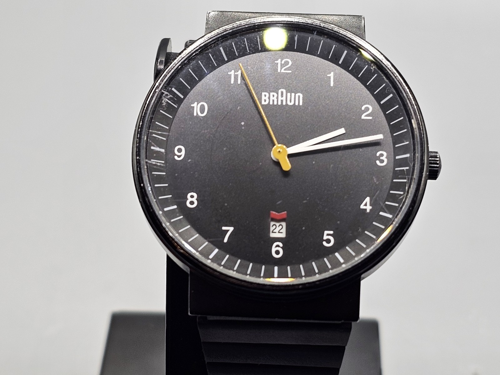 Braun BNH0032BKBKG Classic Quartz Watch Black Dial 40mm Mens Watch US Seller