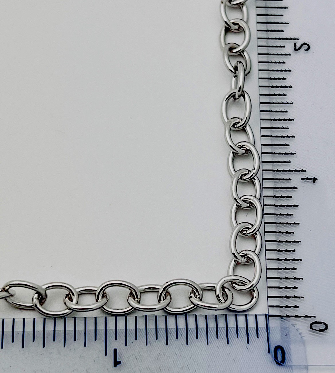 925 Sterling Silver 6.3 Gram Oval Link Bracelet 7 1/2”