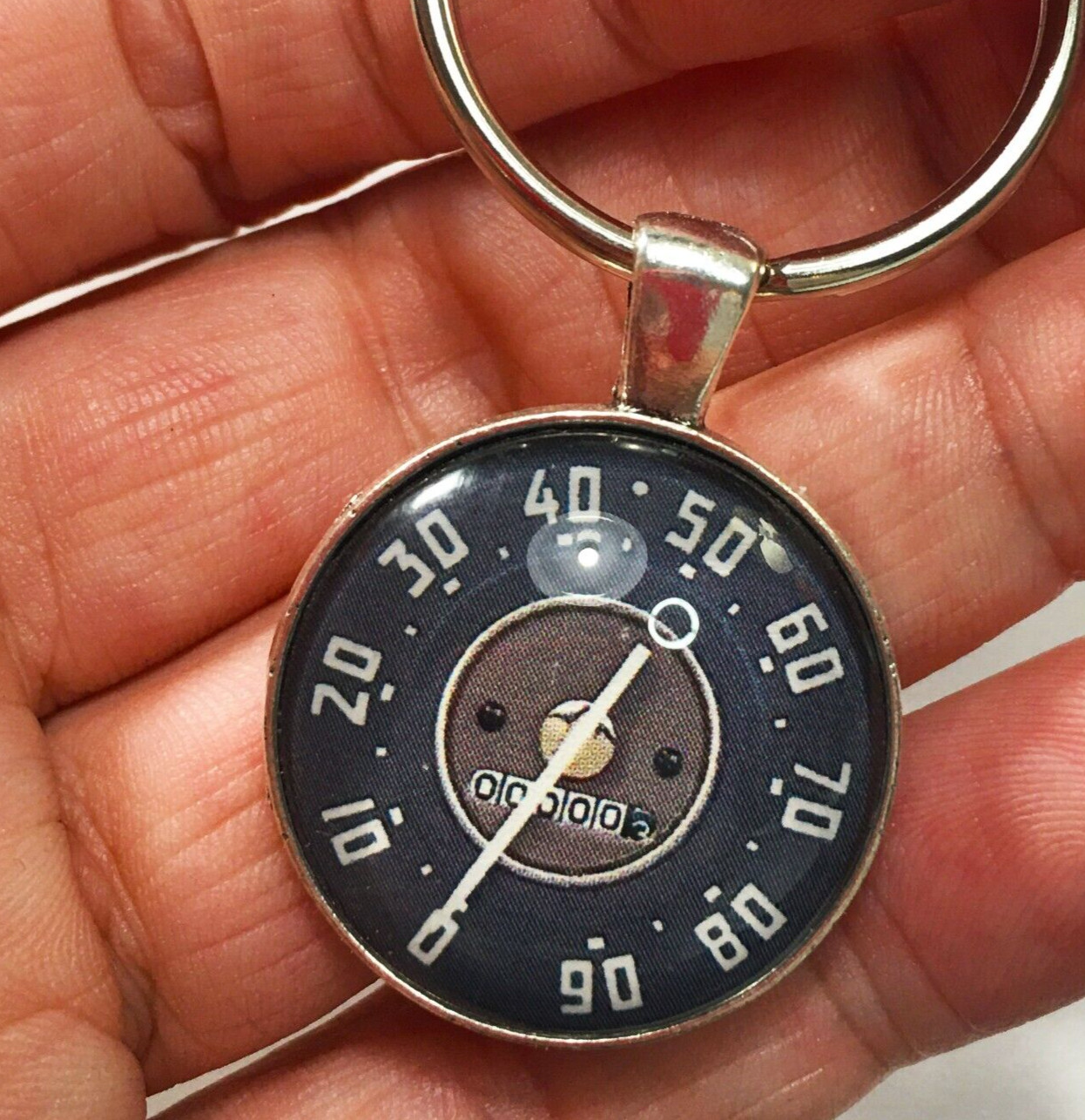 1950 1951 1952 1953 90MPH Speedometer Keychain Reproduction Chevrolet Truck Vtg.