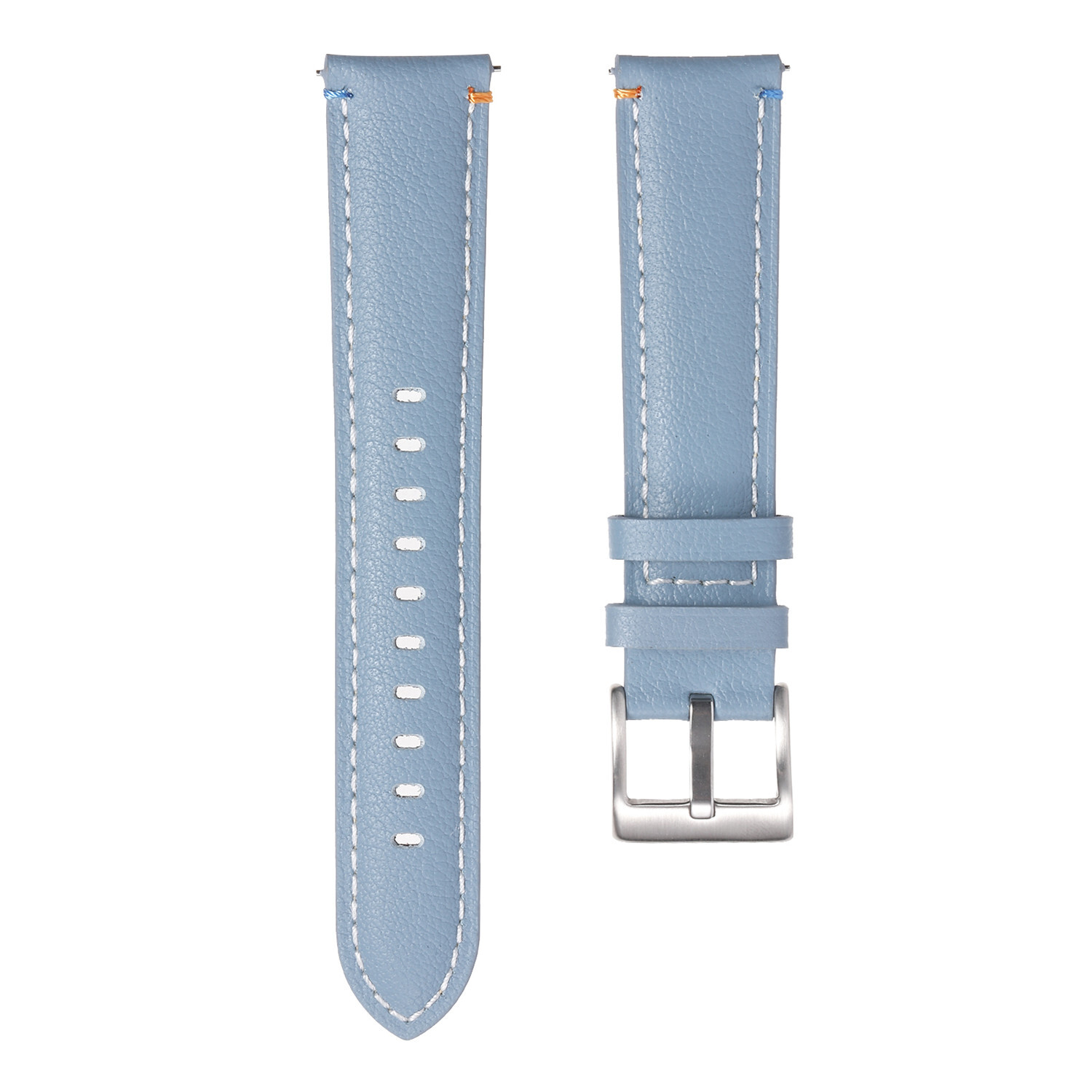 Vintage Watch Band 20mm 22mm Stitching Genuine Leather Strap Bracelet Wristband