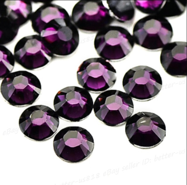 Crystal Flat Back Round ACRYLIC Hydro Gemstone 3 mm 4 mm 5 mm 6 mm 7 mm 8 mm