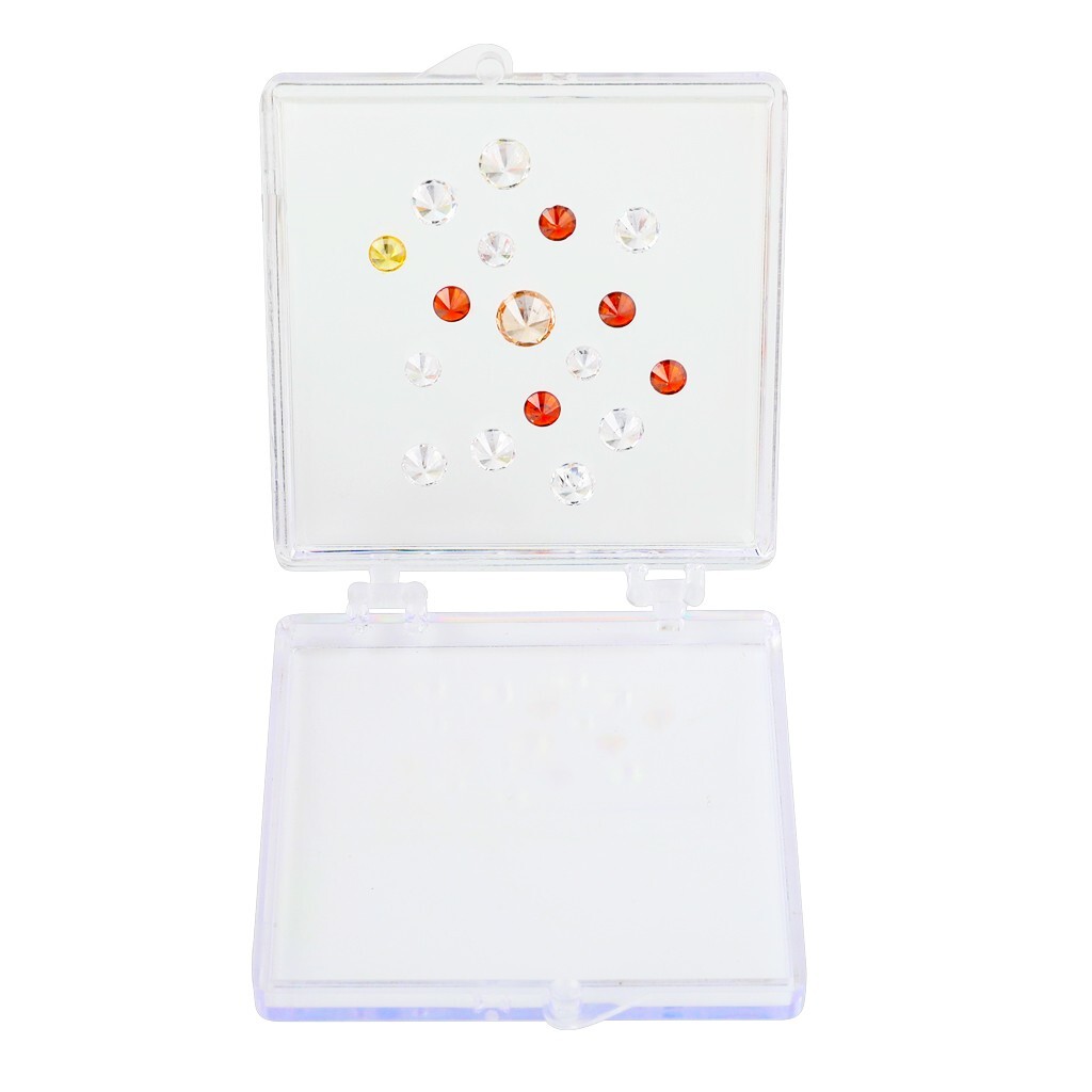 Gemstone Box with Sticky Gel Pad – Secure Display for Diamonds (5pcs in a pack)