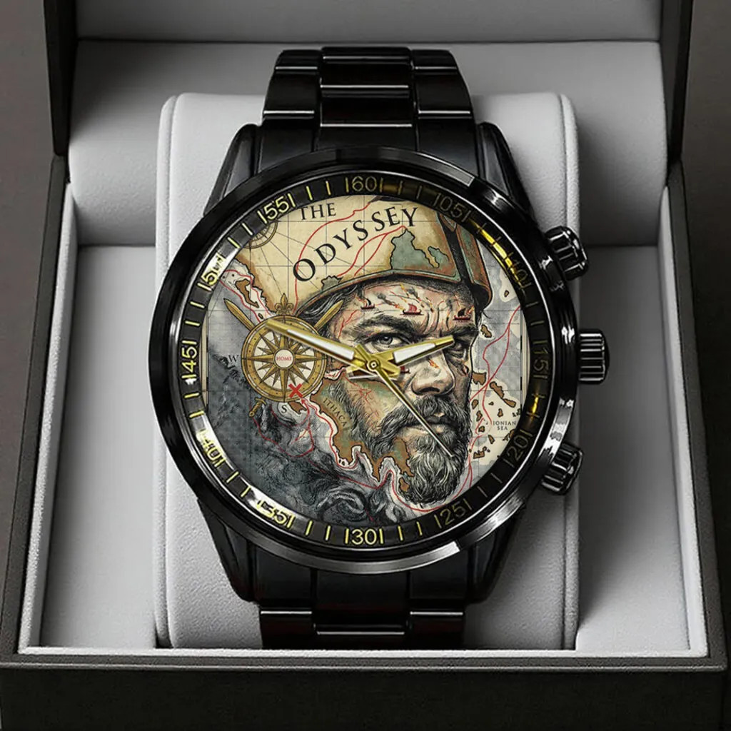 The Odyssey 2026 Black Stainless Steel Watch
