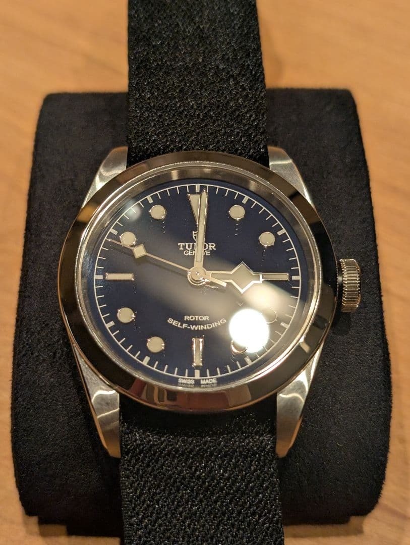TUDOR Black Bay 79540 41mm Automatic Blue Dial Stainless Steel Men’s Watch Auth