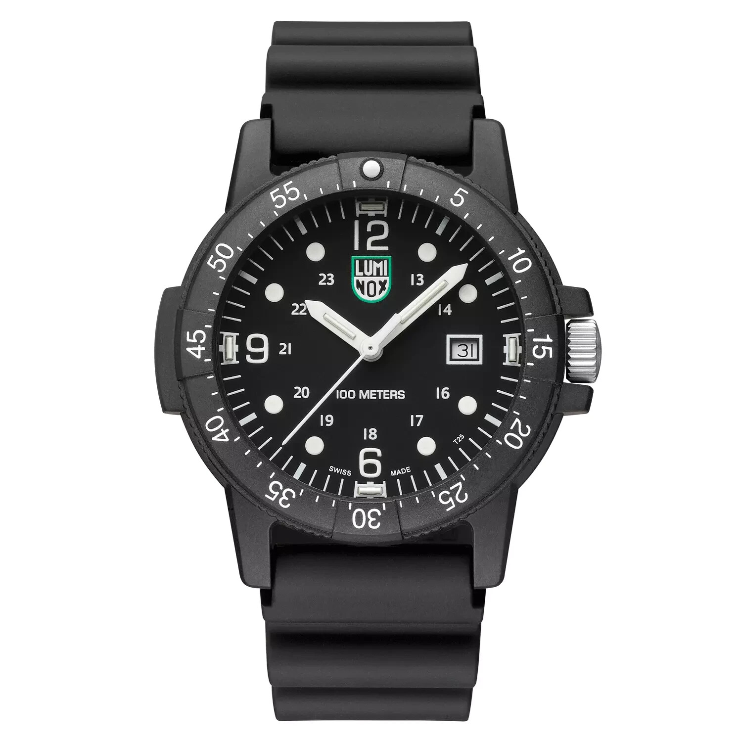 Luminox Sea Bass CARBONOX Men’s Black Dial Rubber Strap Watch – X2.2001