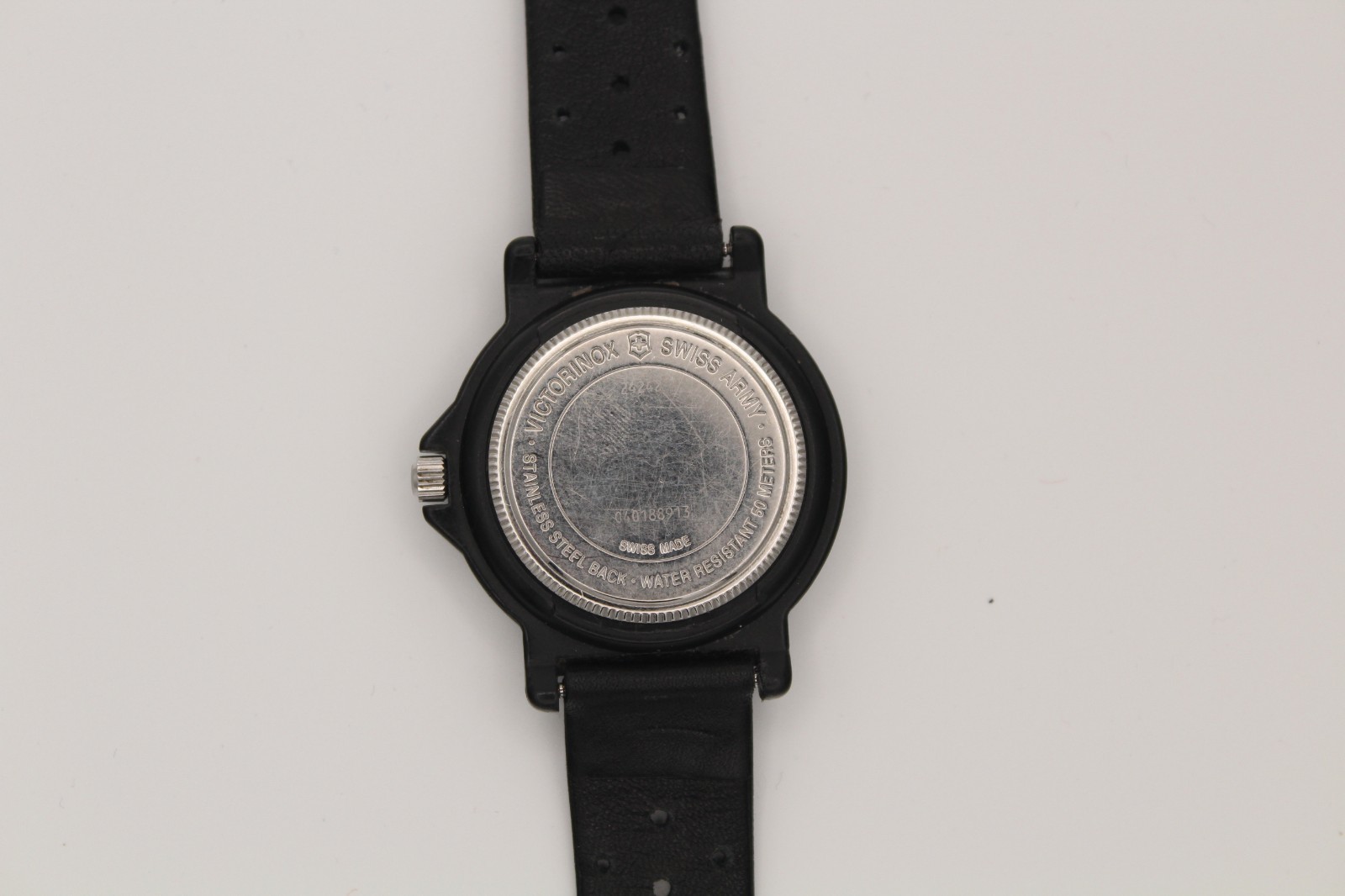 Victorinox Swiss Army Field Watch Black Quartz Date 50M Swiss Made Military