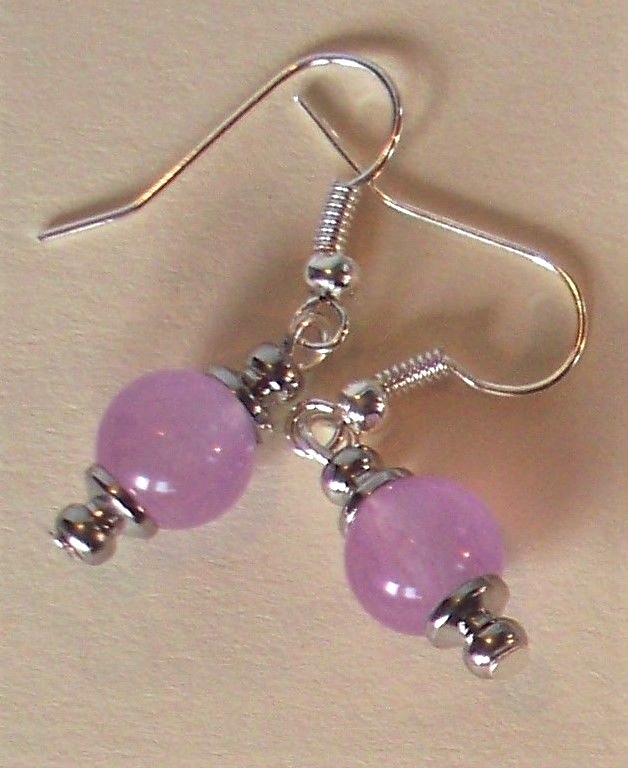 GEMSTONE drops fish hook earrings handcrafted YOU CHOOSE