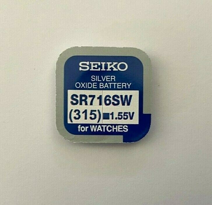 SEIKO Watch Battery 315 [SR716SW]