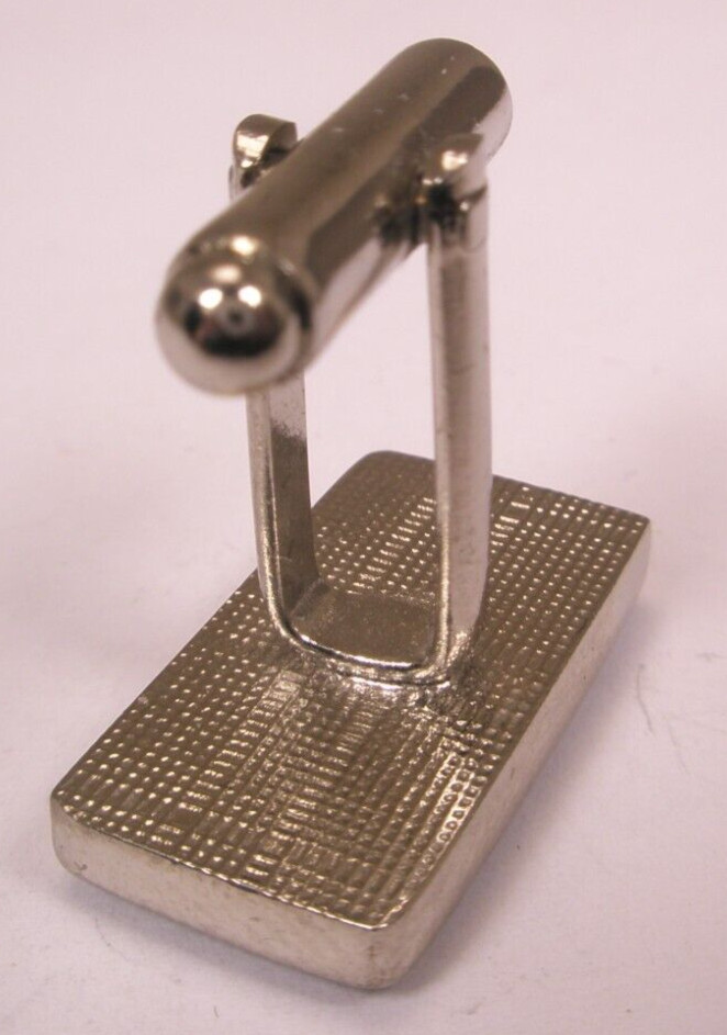 Smart Phone SINGLE MODERN Cuff Link replace lost/broken zd58