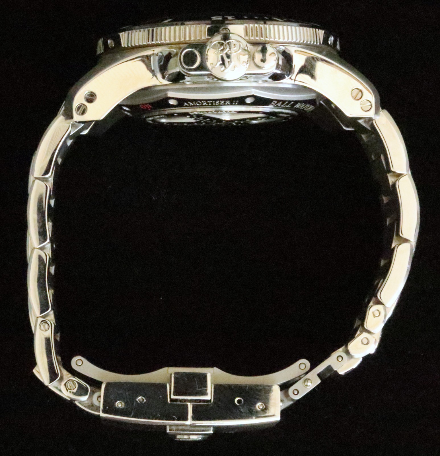 Ball Engineer Hydrocarbon Hunley PM2096B-S1J-BK Automatic Mens Watch w/Box Cards