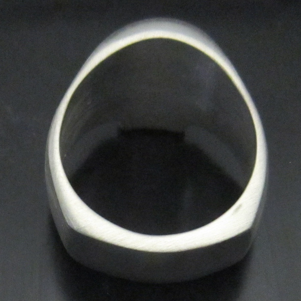 MJG STERLING SILVER KR SKULL RING. SZ 10. 18 GR. KEITH. STREET FINISH