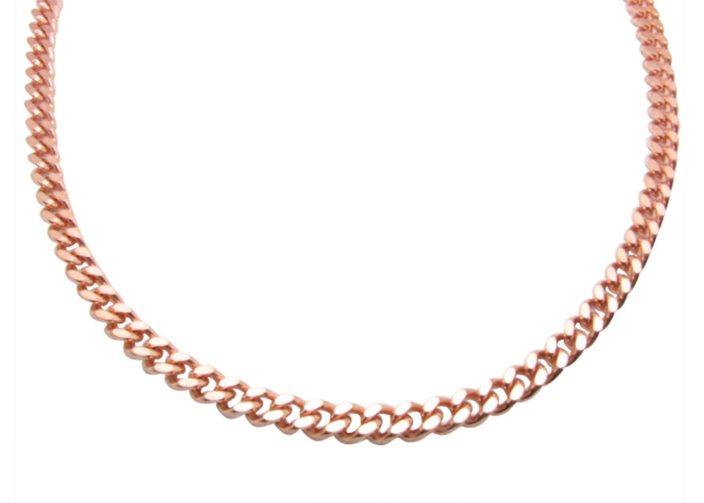 Solid Copper Chain CN644G – 5/16 of an inch wide. Available in 18 to 30 inches.