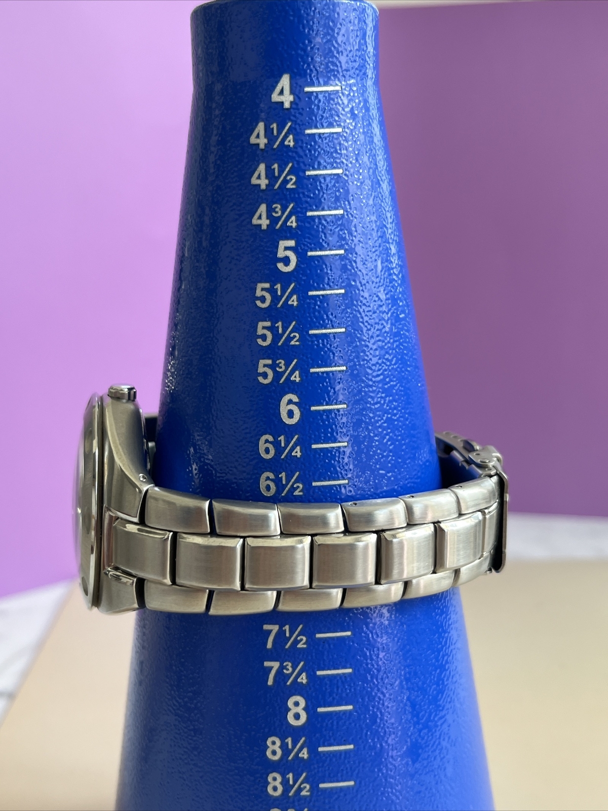 Fossil Men’s Blue 100 MPR-5098 Japan Movt StSteel Wrist Watch SOL-New Battery