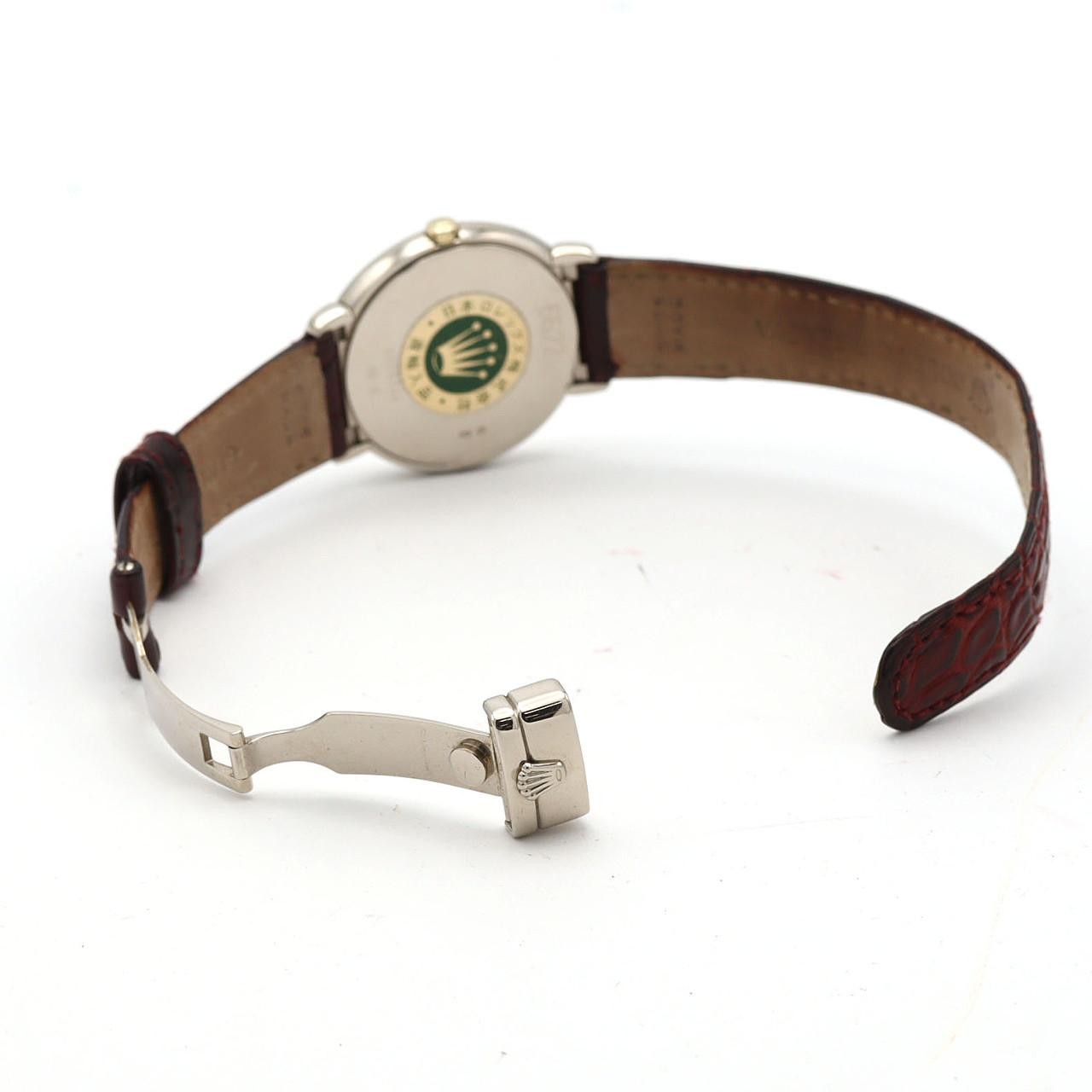 Authentic [Unserviced – Value Price] Rolex Cellini WG 6622/9 WG Quartz X-ser…