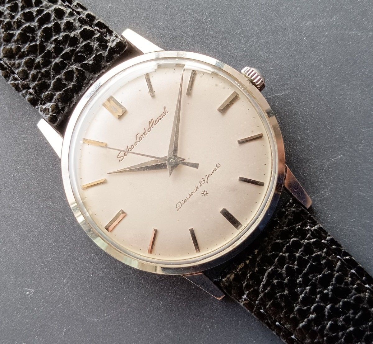 [B1P] Seiko Lord Marvel 23 Jewels Early SS Manual Vintage [g5p]