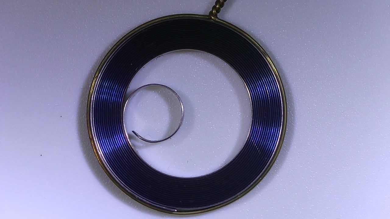 ROSKOPF Watch Barrel Spring Ø 22 mm Height 2.50 mm Thickness 0.25 mm Steel