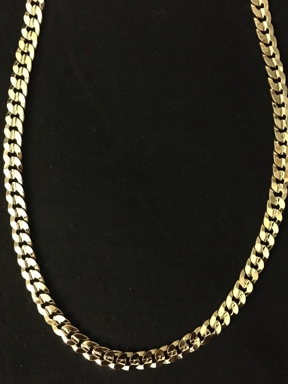 Gold Chain 14k Gold Cuban Link 30in 10mm