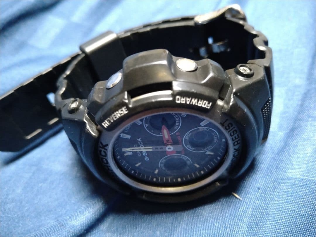 CASIO G-SHOCK AWG-101 Radio-Controlled Solar Watch (Working Condition)