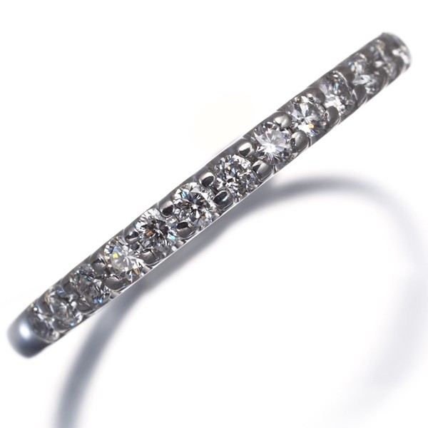 Auth VENDOME Ring Diamond 0.23ct US6-6.25 900 Platinum