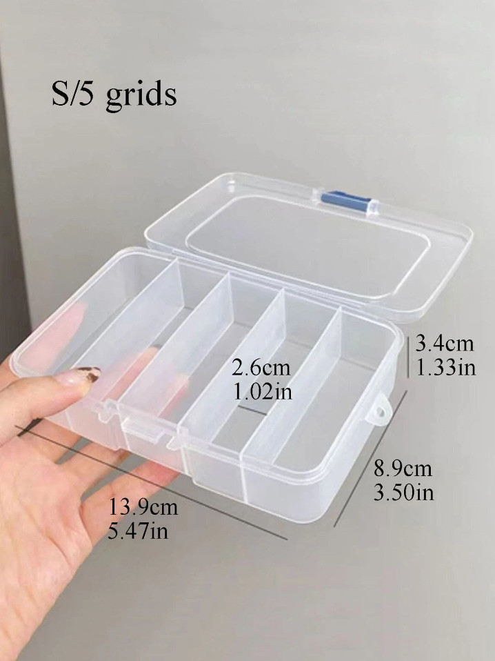 Hair Clip Storage Box Jewelry Organizer Case – Compact & Durable Storage