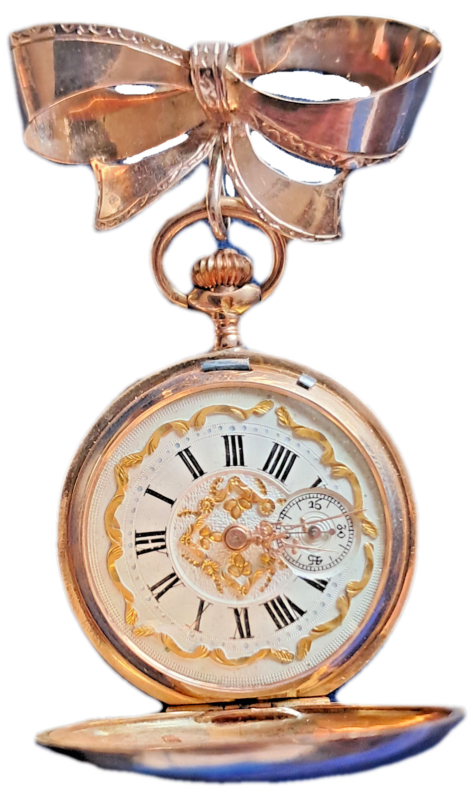 Rare Antique Swiss 18K Gold Pocket Watch – 30.65g – 6.5 cm (2.56 in) – Classic