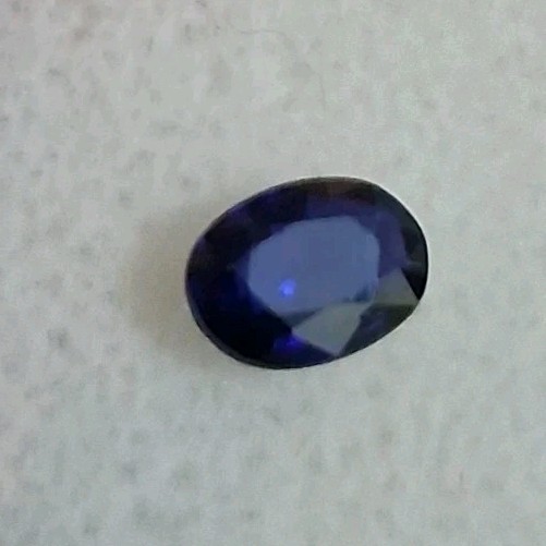 0.78Ct.Ravishing Color Top Cornflower Blue Sapphire Ceylon Color Diffused