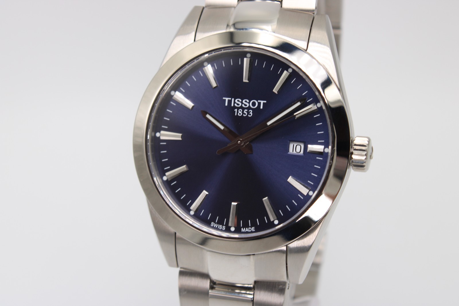 TISSOT Gentleman T127.410.11.041.00 Quartz Blue Dial Men’s Watch 40mm