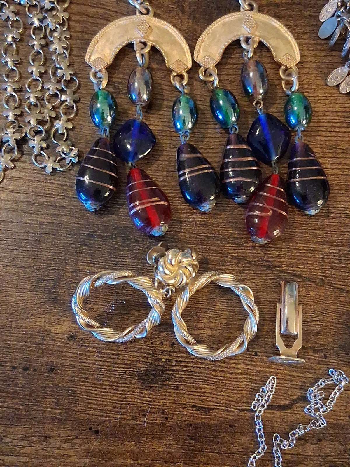 Assortment Costume Jewelry & Other Vintage Items Including 2 Ounces 999 Copper