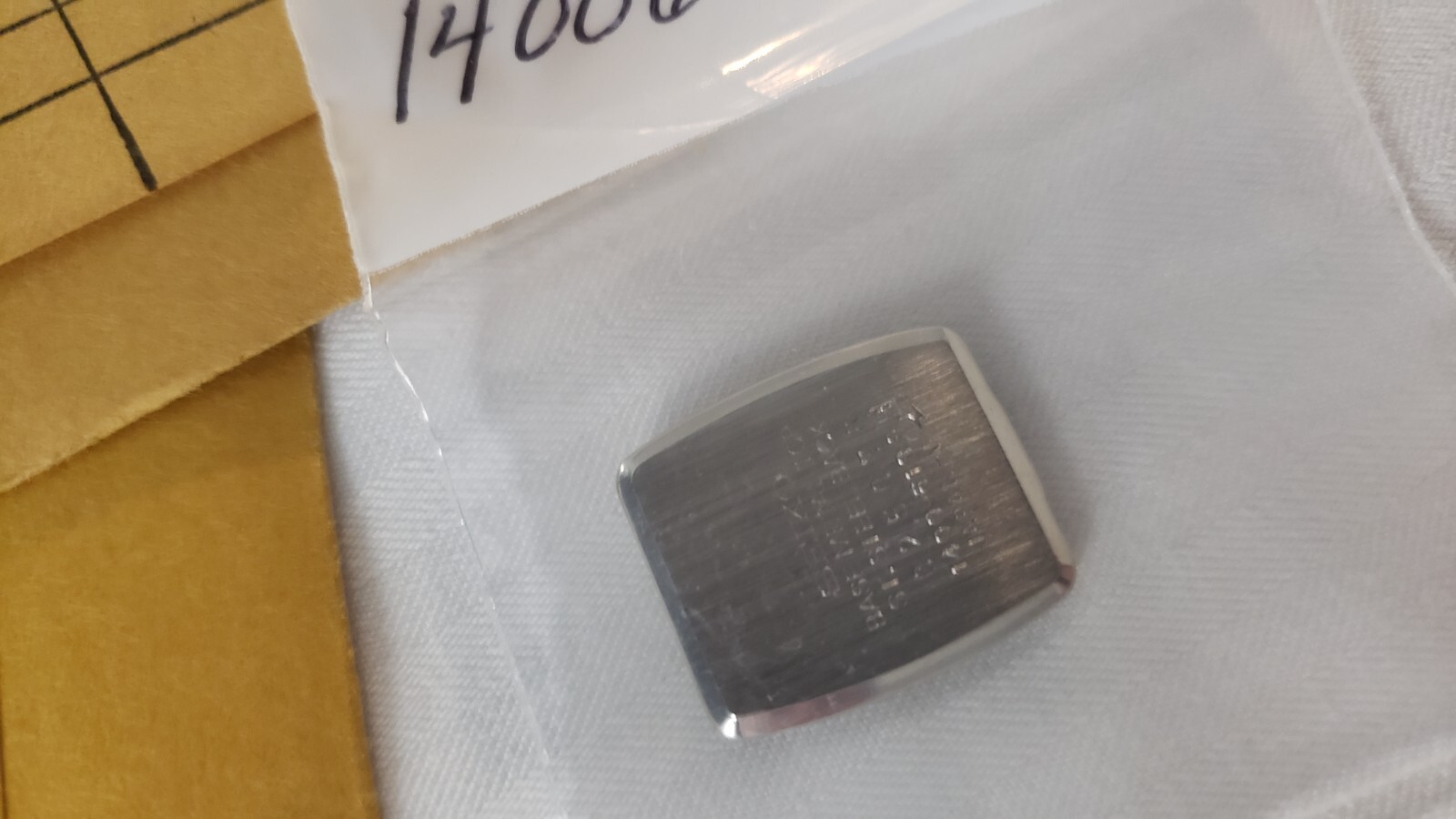NEW VTG SEIKO Ladies Watch Stainless Steel Case Back Cover 1400-6139 R 25 CB